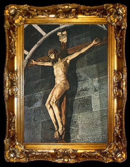 framed  BRUNELLESCHI, Filippo Crucifix, ta009-2